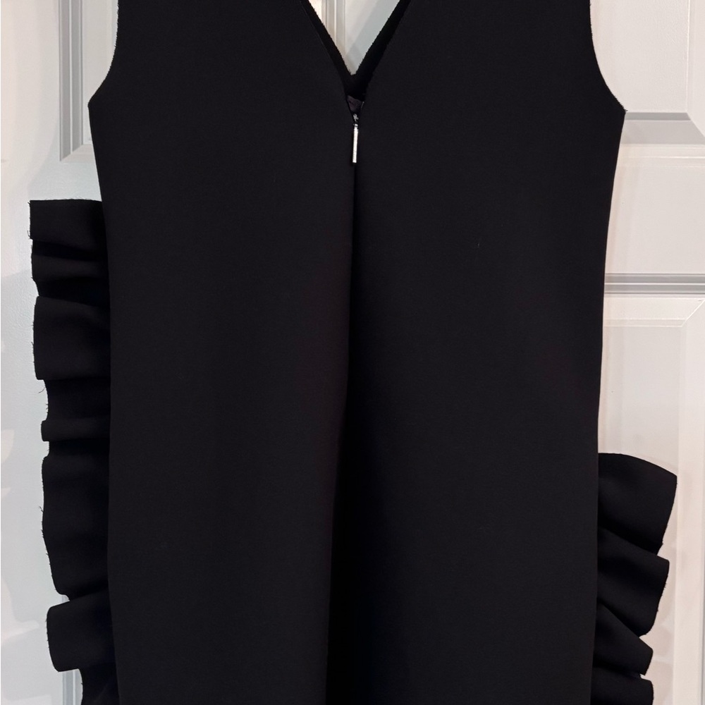 Msgm Structured Ruffles Mini Dress - image 7